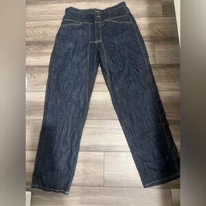 Marithe Francois Girbaud Dark Blue Relaxed Jeans